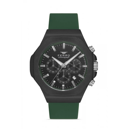 FM31348D Silikon Kordonlu Erkek Kol Saati