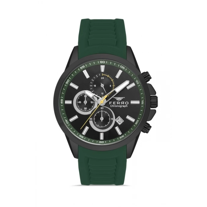 FM31359D Silikon Kordonlu Erkek Kol Saati