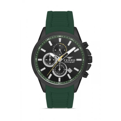 FM31359D Silikon Kordonlu Erkek Kol Saati