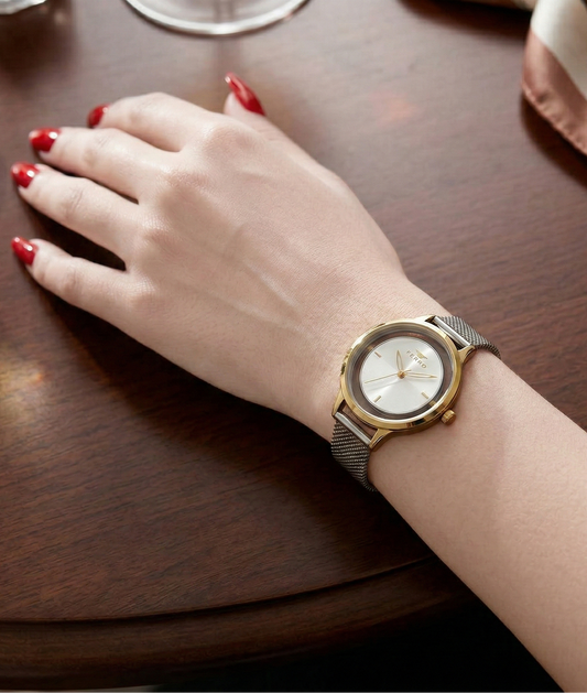 FL21234C Hasır Kordonlu Kadın Kol Saati