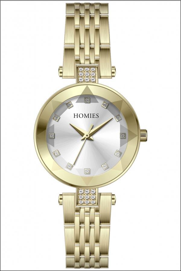 HM22961S01 Çelik Kordonlu Kadın Kol Saati ALTIN