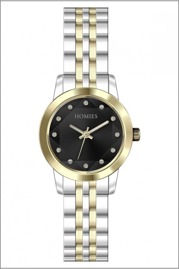 HM23783S01 Çelik Kordonlu Kadın Kol Saati ALTIN - GÜMÜŞ