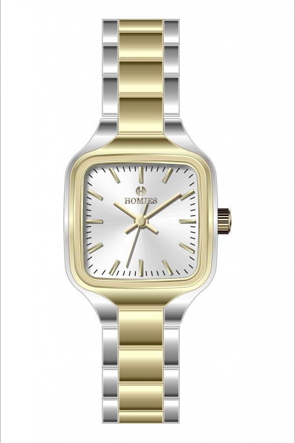 HM25246S01 Çelik Kordonlu Kadın Kol Saati ALTIN - GÜMÜŞ
