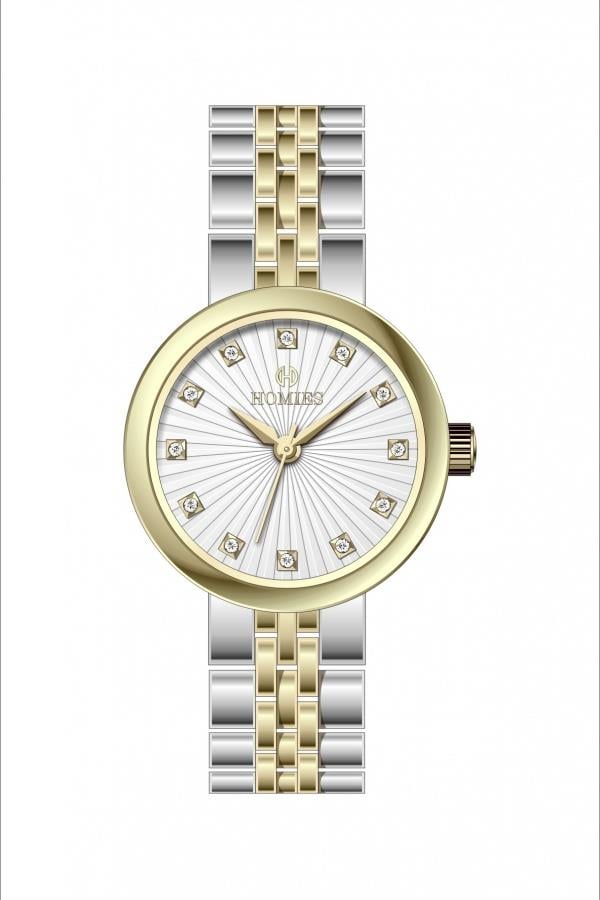 HM25503S01 Çelik Kordonlu Kadın Kol Saati ALTIN - GÜMÜŞ
