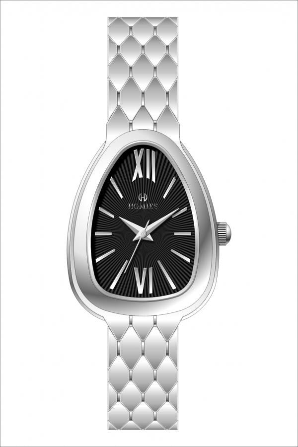 HM26295S01 Çelik Kordonlu Kadın Kol Saati GÜMÜŞ