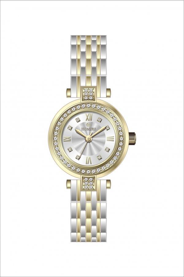 HM26530S01 Çelik Kordonlu Kadın Kol Saati ALTIN - GÜMÜŞ