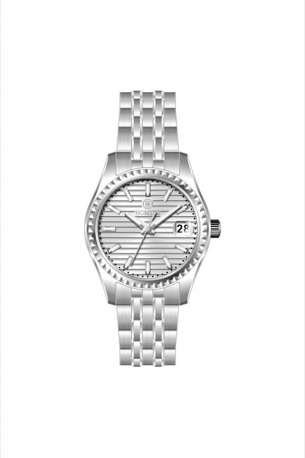 HM27079S01 Çelik Kordonlu Kadın Kol Saati GÜMÜŞ - 2