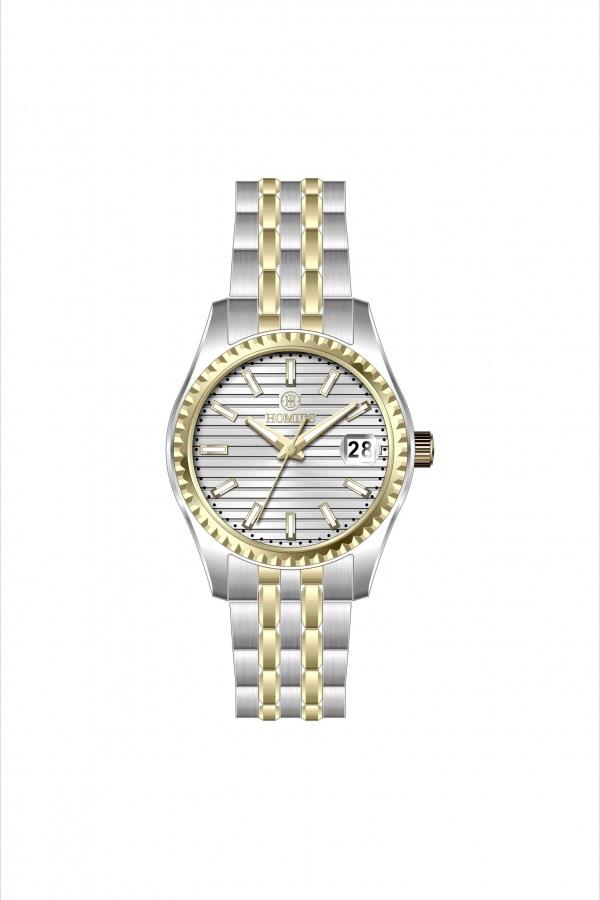 HM27079S01 Çelik Kordonlu Kadın Kol Saati ALTIN - GÜMÜŞ