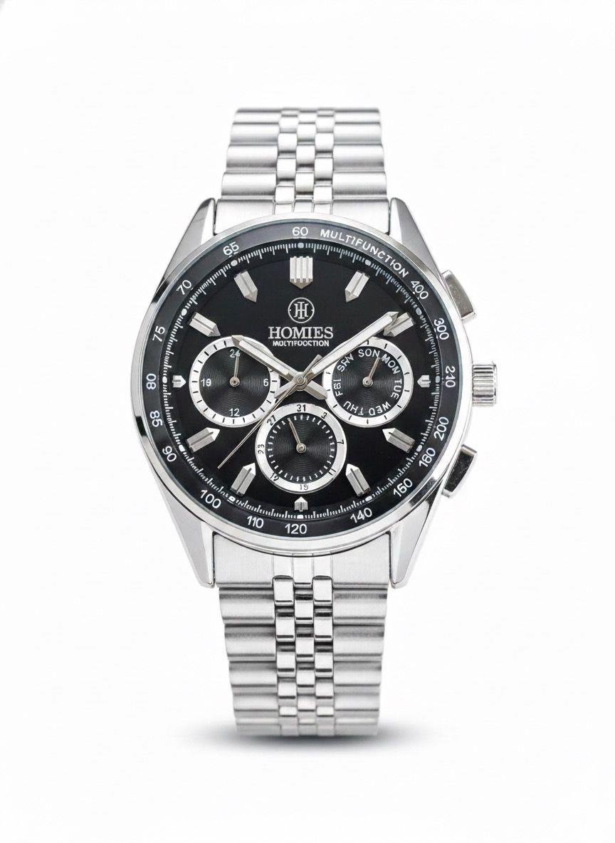 HM27290S01 Çelik Kordonlu Erkek Kol Saati GÜMÜŞ