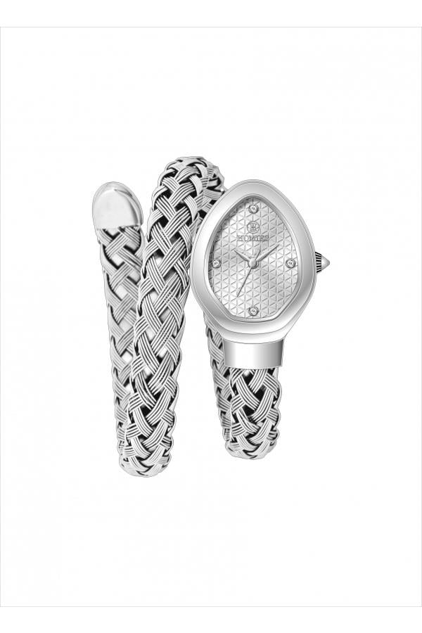 HM27433S01 Çelik Kordonlu Kadın Kol Saati GÜMÜŞ