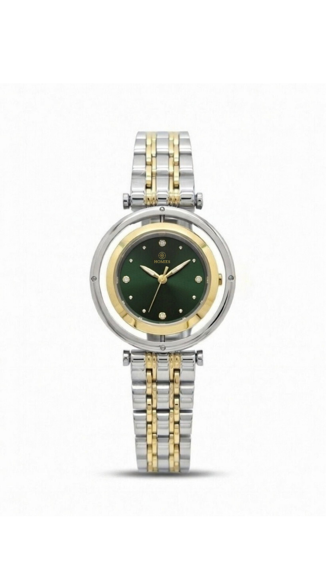 HM28209S01 Çelik Kordonlu Kadın Kol Saati ALTIN - GÜMÜŞ - 2