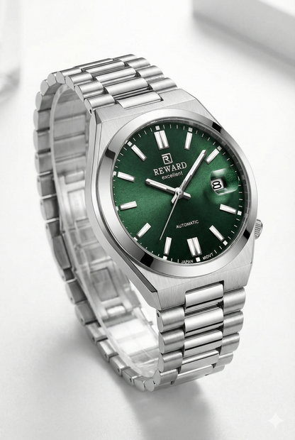 RD31556M Metal Kordonlu Otomatik Erkek Kol Saati